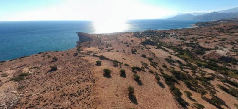 Triopetra Kreta, Triopetra: Grundstück am Meer in unberührter Gegend zu verkaufen Grundstück kaufen